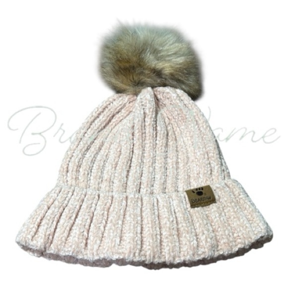 BearPaw Accessories - BearPaw Pom Knitted Beanie Hat